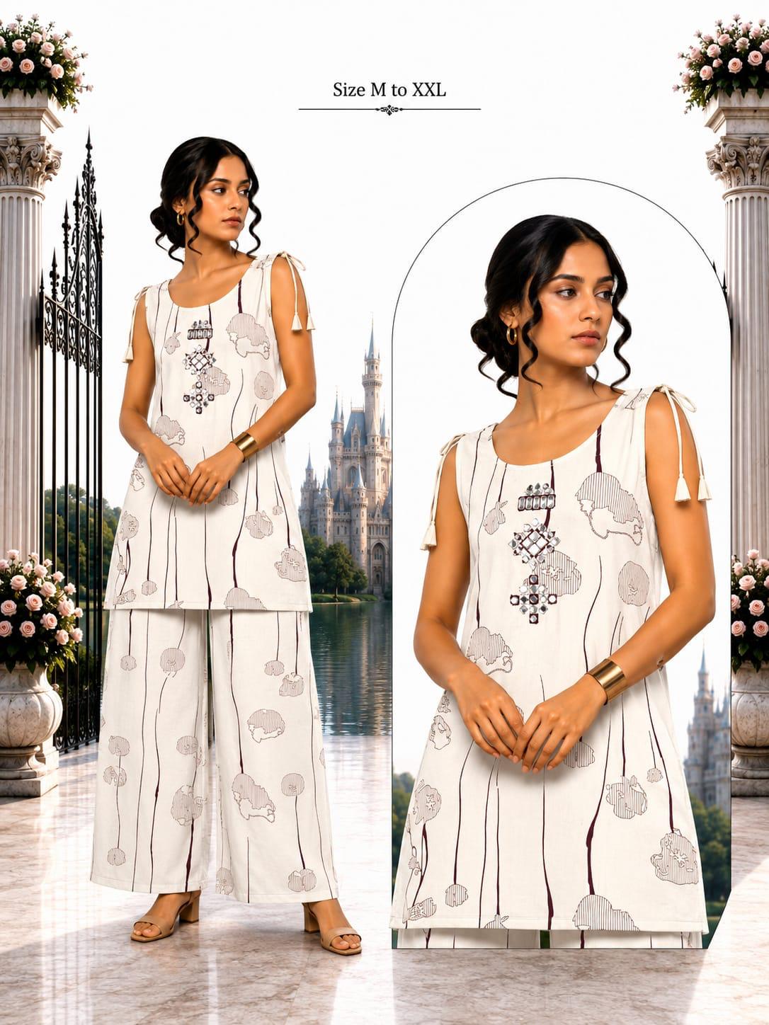Sleeve less kurti