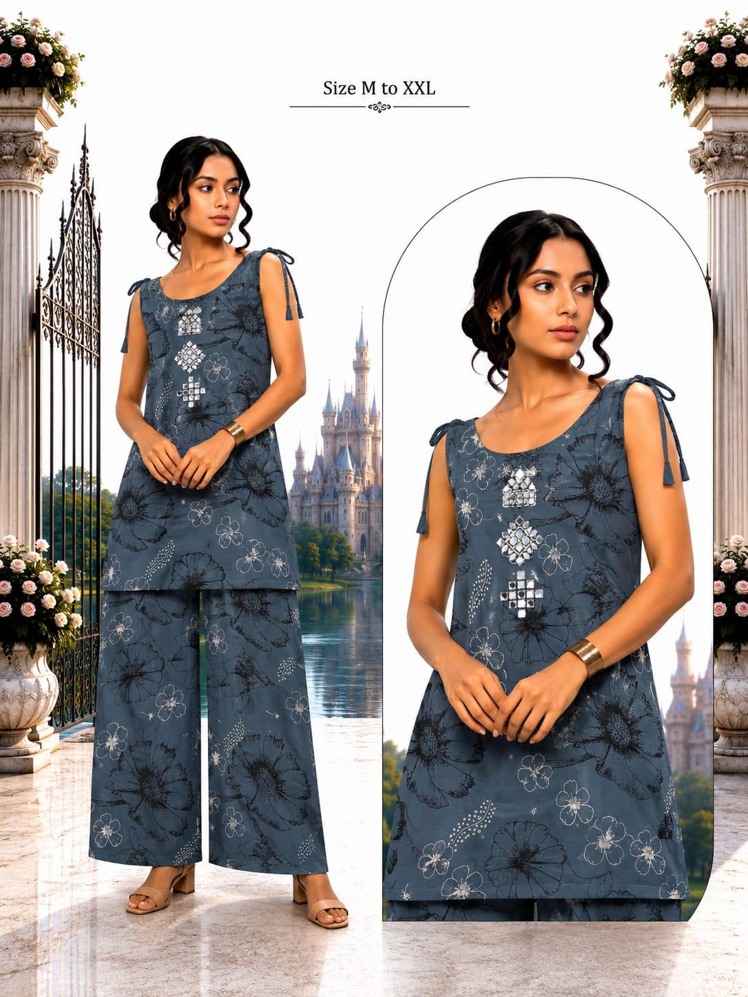 Sleeve less kurti