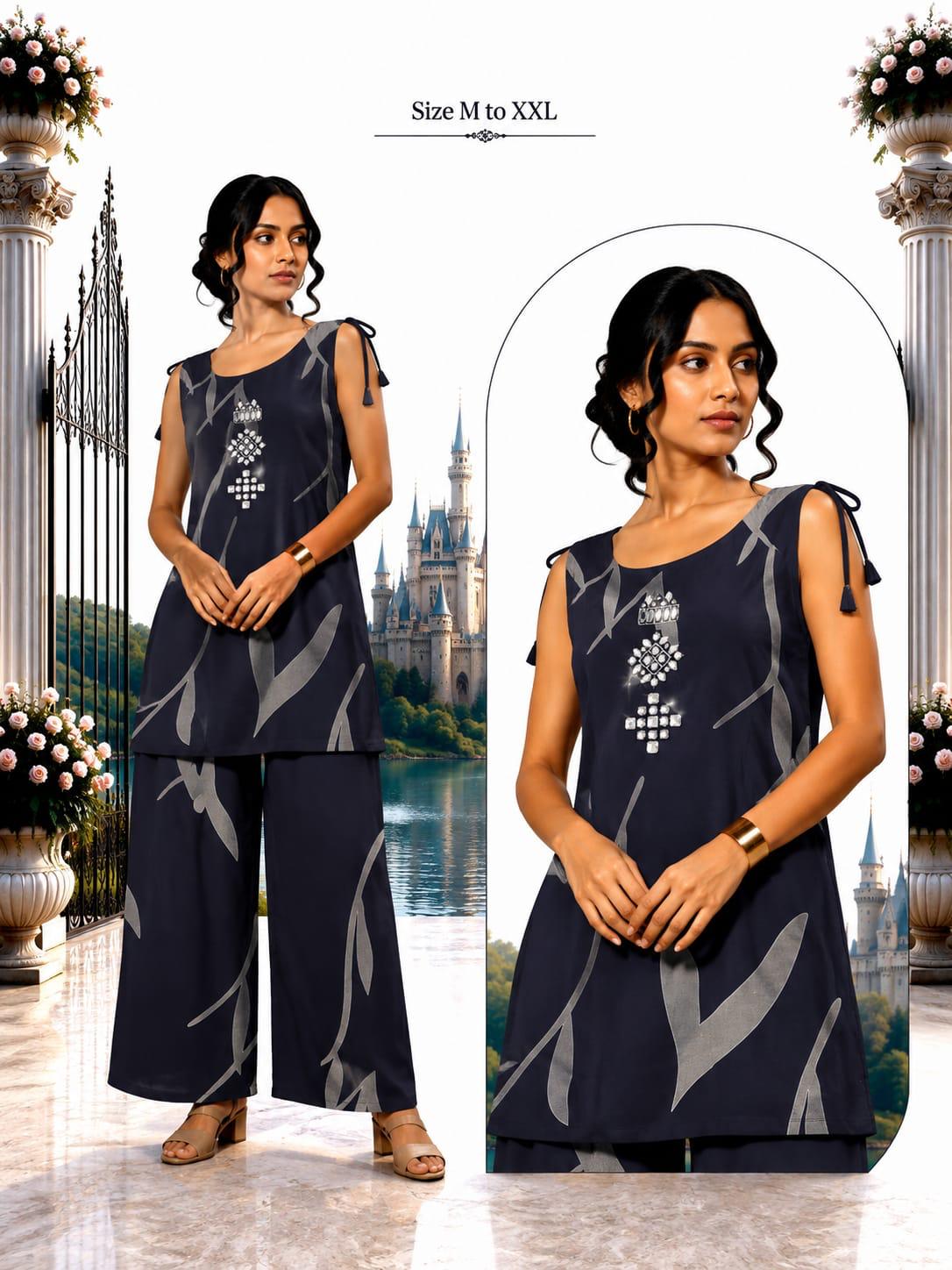 Sleeve less kurti
